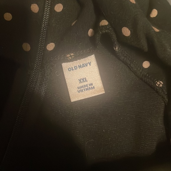 Old Navy Back & Tan Polka Dot dress - Picture 3 of 7